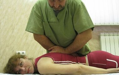 Manuální terapie bederní osteochondrosis