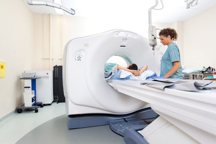 MRI diagnostika bolesti dolní části zad