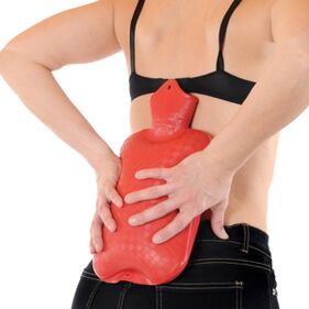 zahřívání spodní části zad na bolest